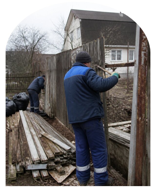 Демонтаж забора в Новокузнецке по цене от 4623 р. | Метпроект-Нвк